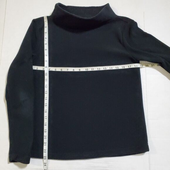 Dudley Stephens Fleece Funnel Neck Pullover M Black Classic Comfort Tuckernuck - Picture 6 of 9